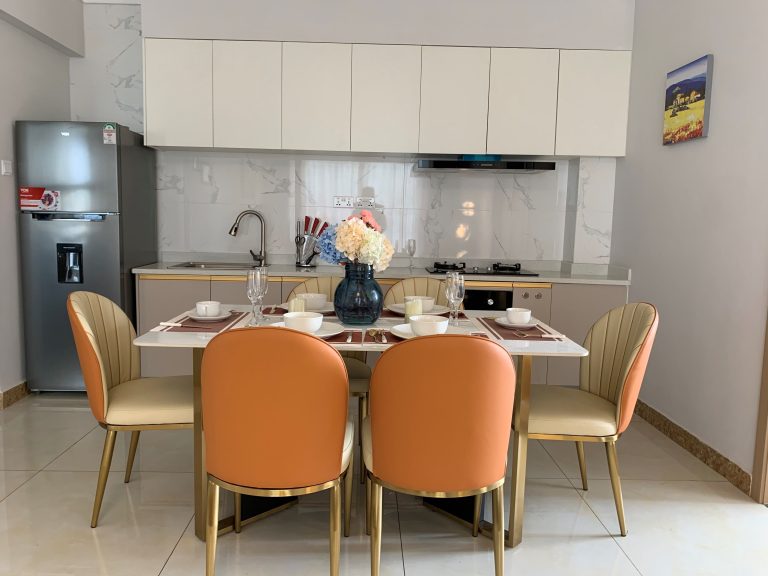 Dining and open kitchen photo of Sabaki Green Residence in Athi River.