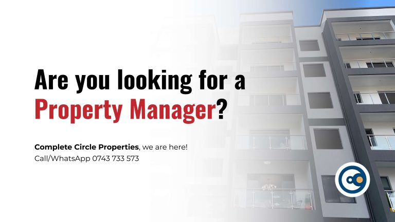 Are you looking for a Property manager?